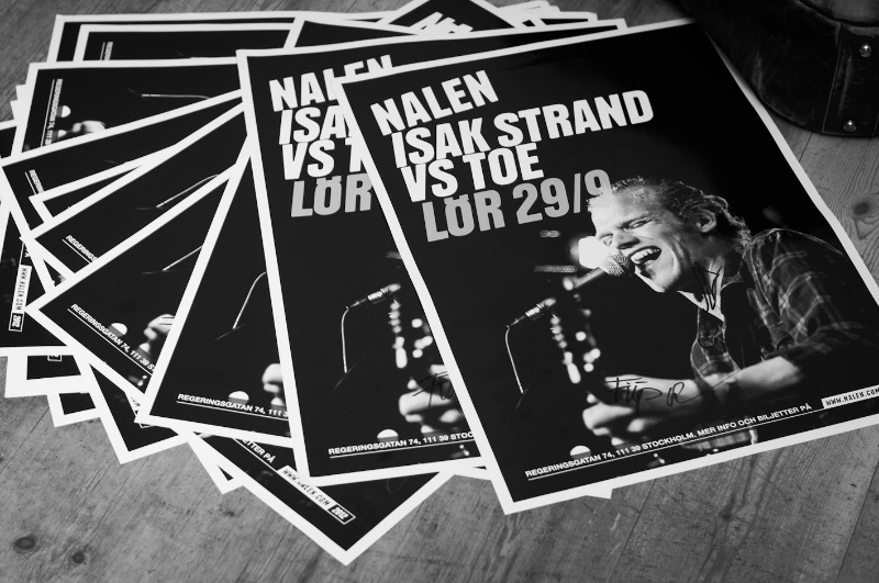 posters Isak Strand vs TOE Nalen